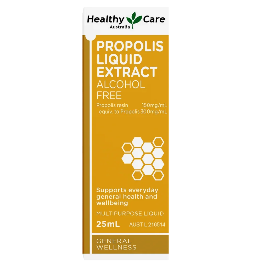 Healthy Care Propolis Liquid Extract Alcohol Free
