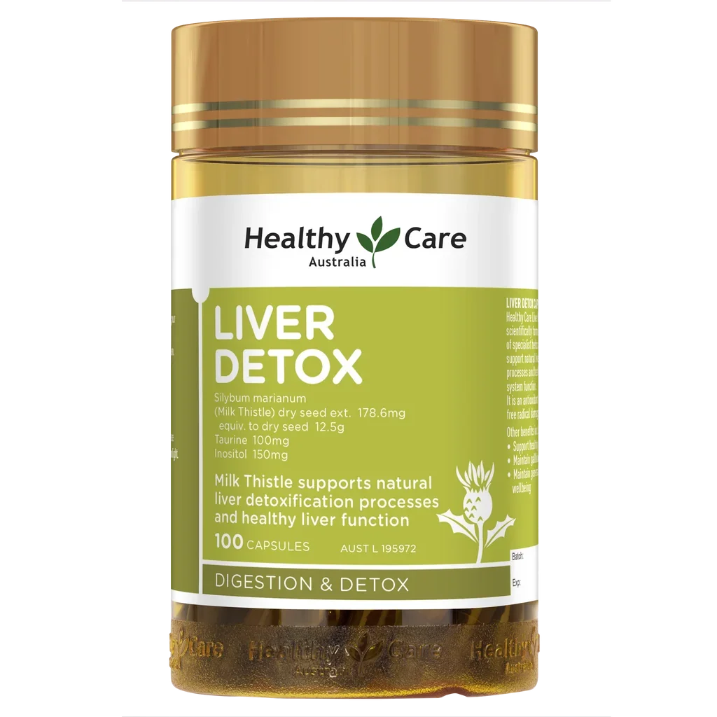 Healthy Care Liver Detox 100 Capsules