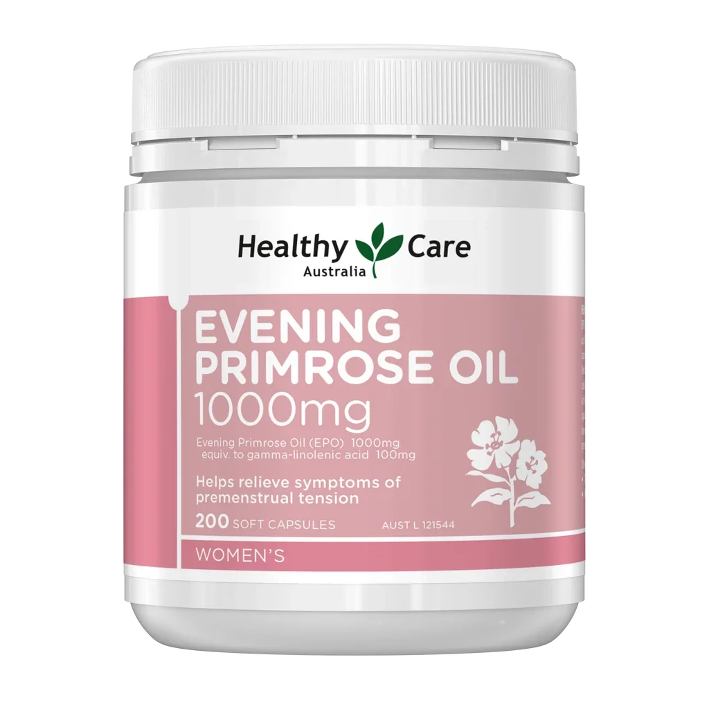 Healthy Care Evening Primrose Oil 1000mg – 200 Capsules