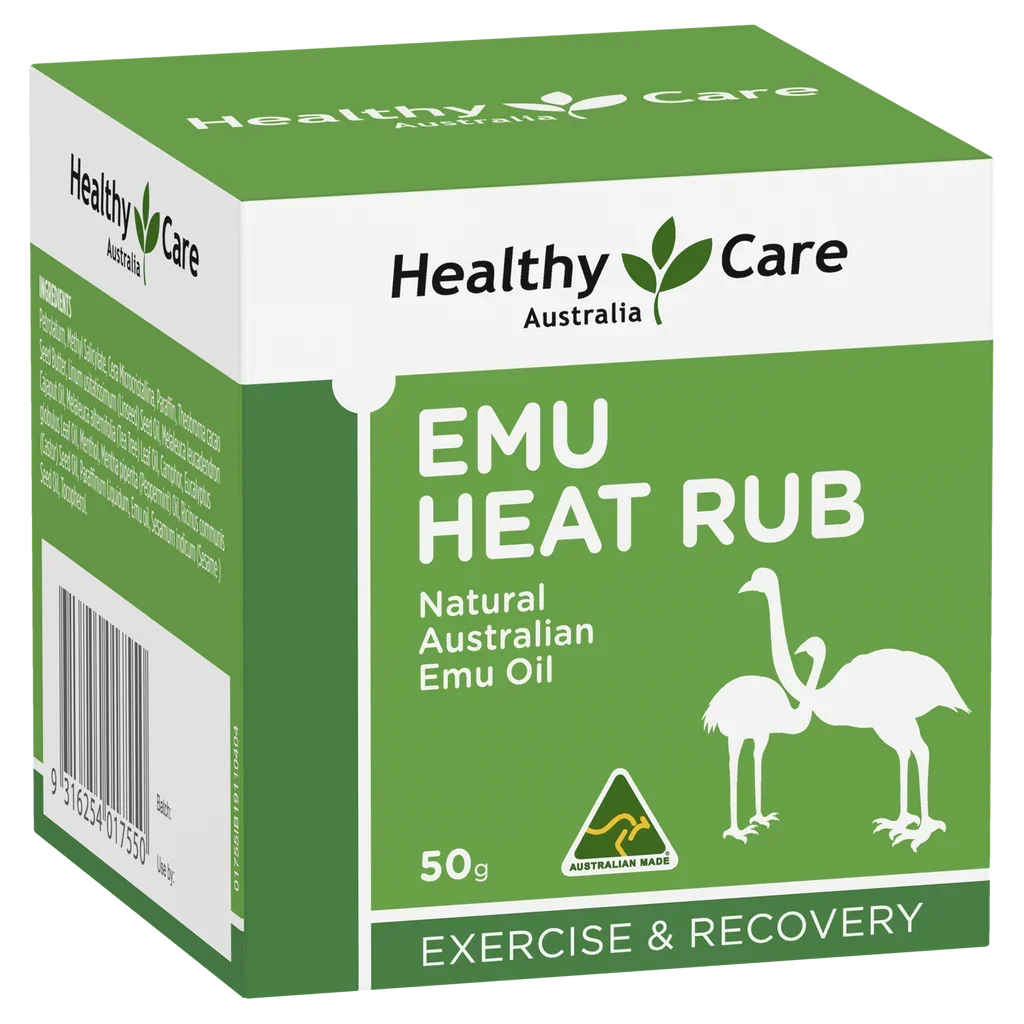 Healthy Care Emu Heat Rub 50g