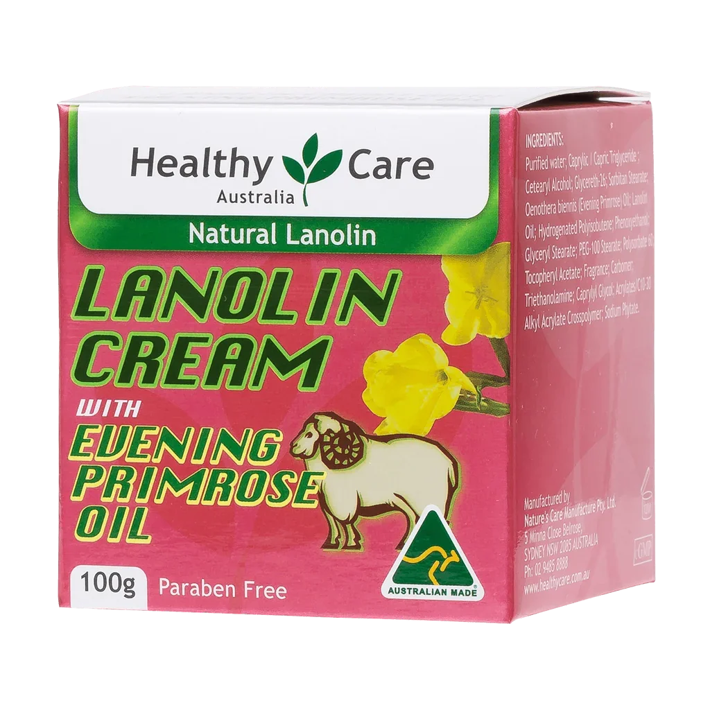 Healthy Care Lanolin Cream with EPO 100g